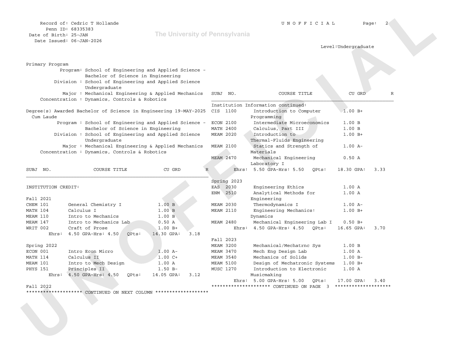 Transcript — page 2 of 3