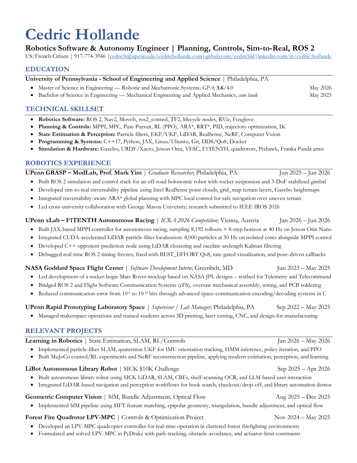 Resume — page 1 of 1