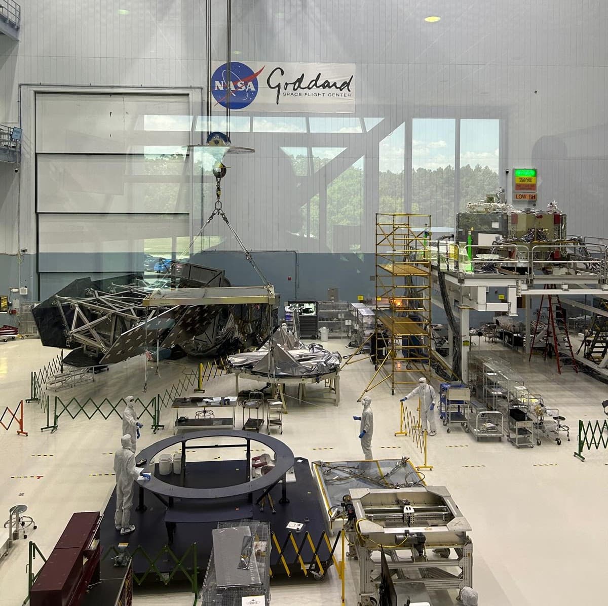 Roman Space Telescope cleanroom