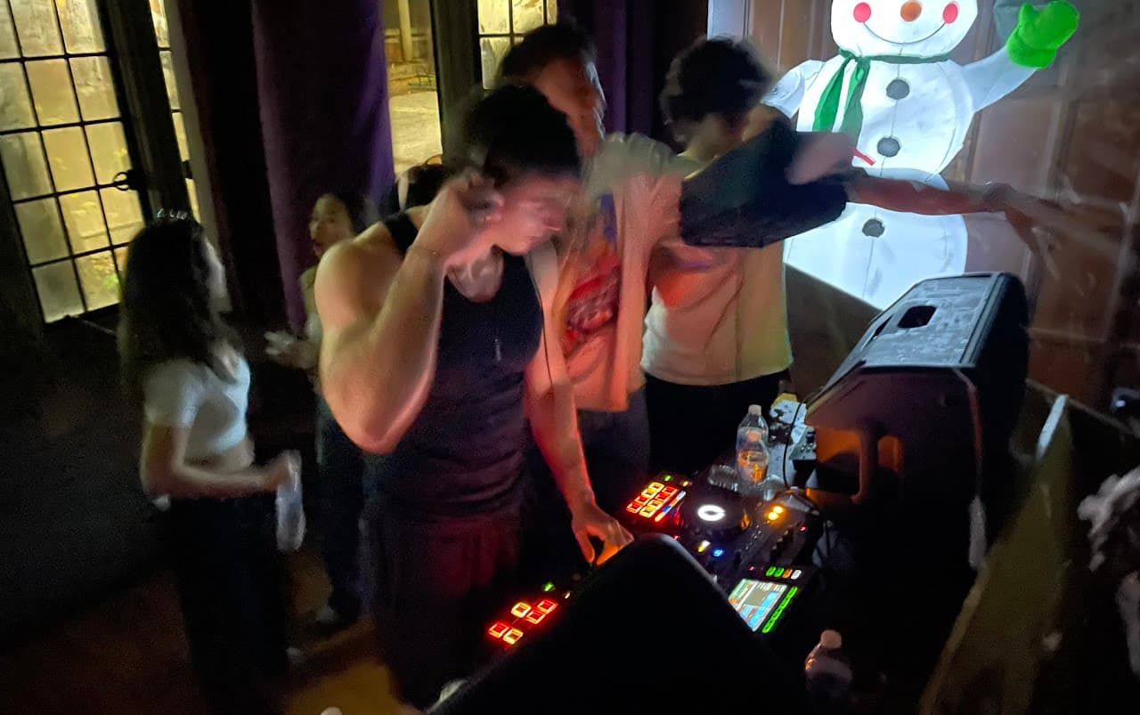 I have also DJed other events for up to 1000 people here at Penn, noticeably Senior Send Off Events.