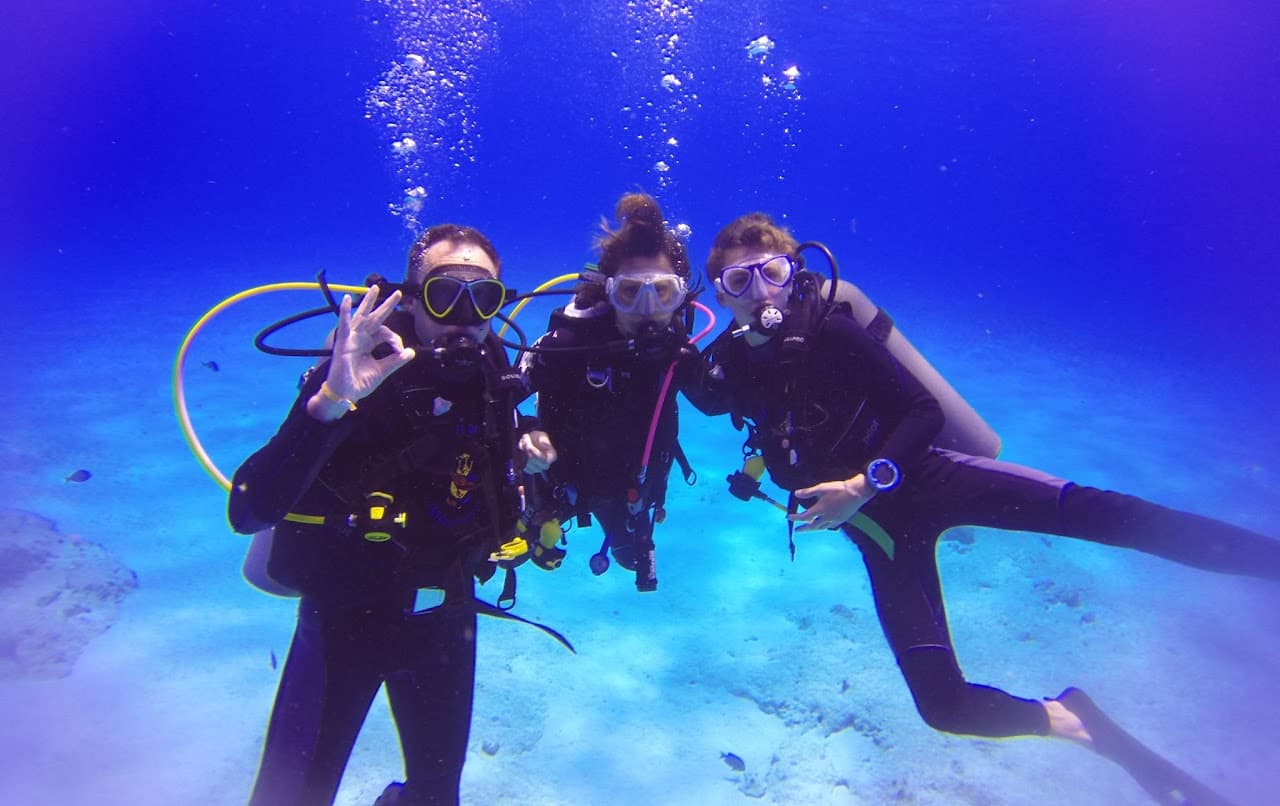 Sunset in French Polynesia