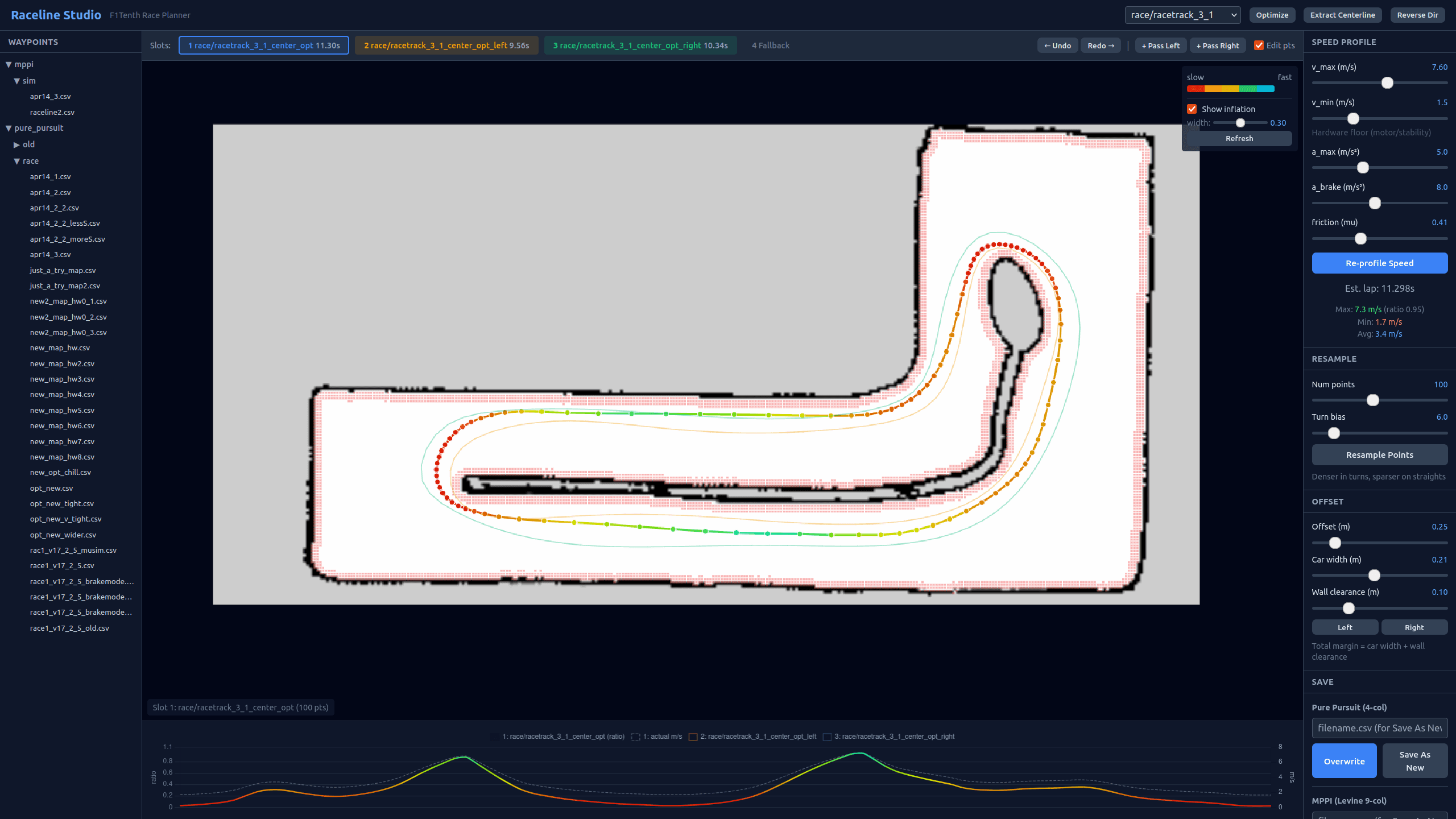 Raceline Studio web UI