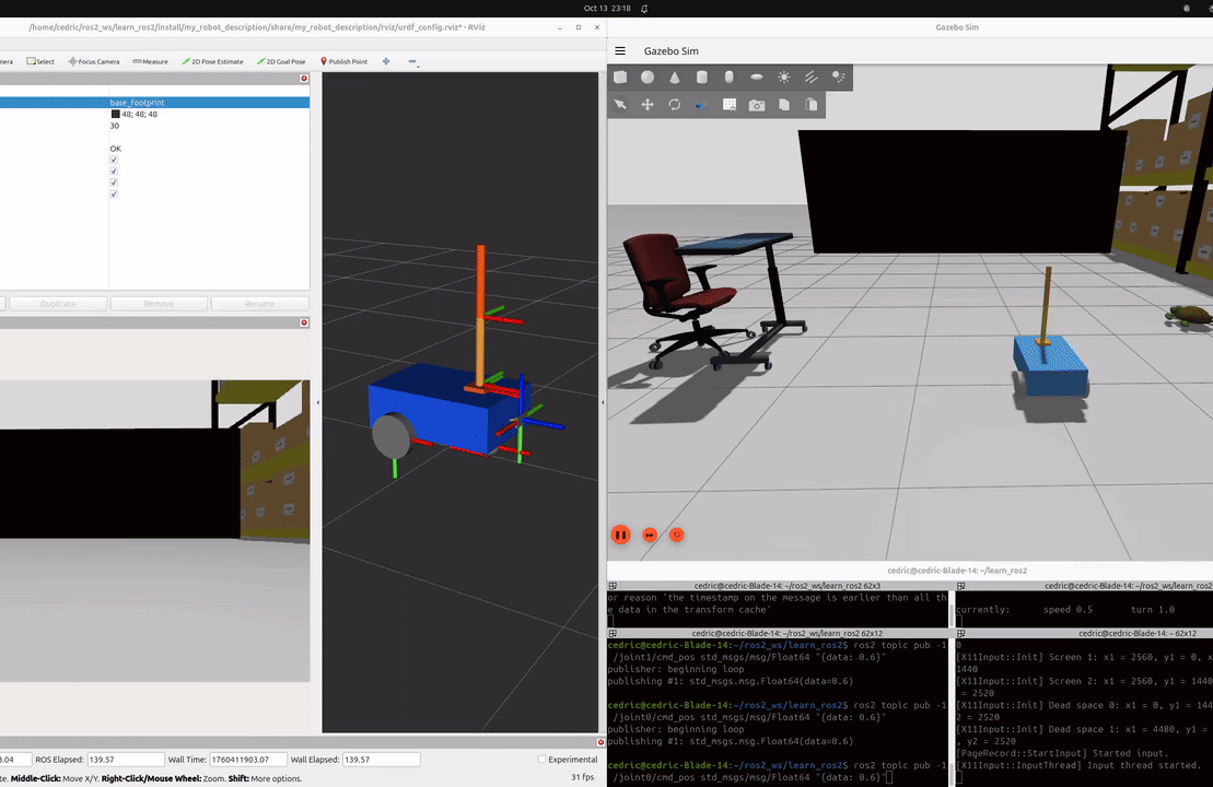 See more: https://github.com/cedrichld/learn_ros2